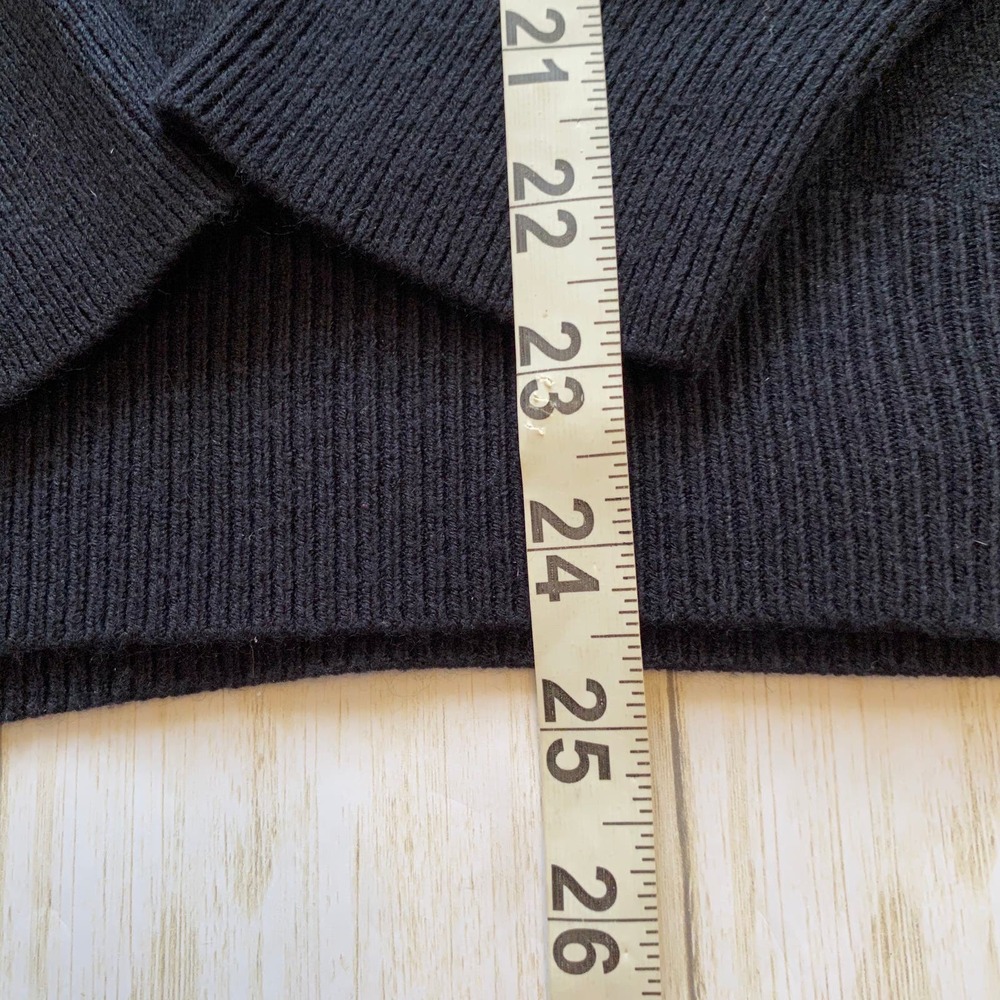 San Michelle Bay Black Mock Turtleneck - Picture 12 of 16